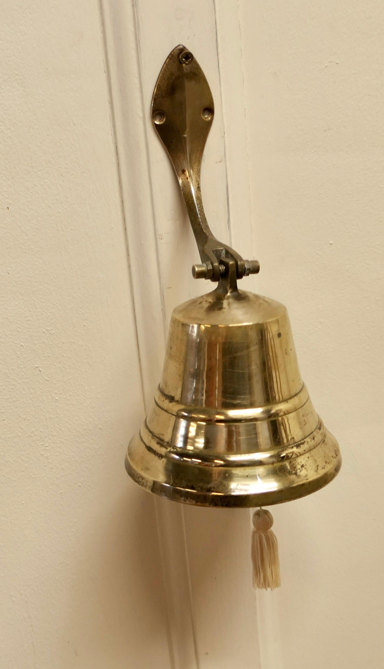 Wall Hanging Brass Door Bell For Sale at 1stDibs