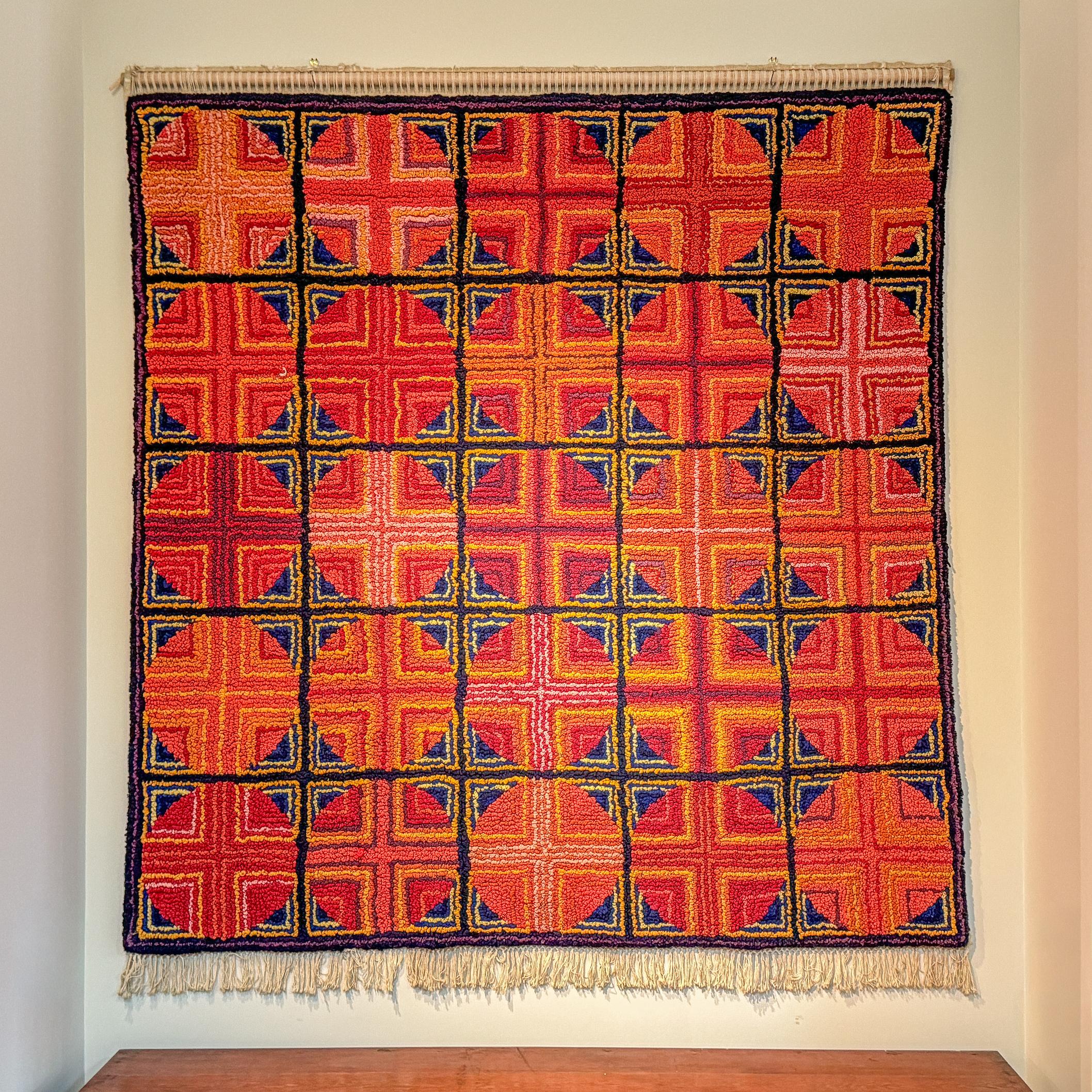 Wandbehang von Bruce Duderstadt, 1970er Jahre im Zustand „Gut“ im Angebot in Dallas, TX