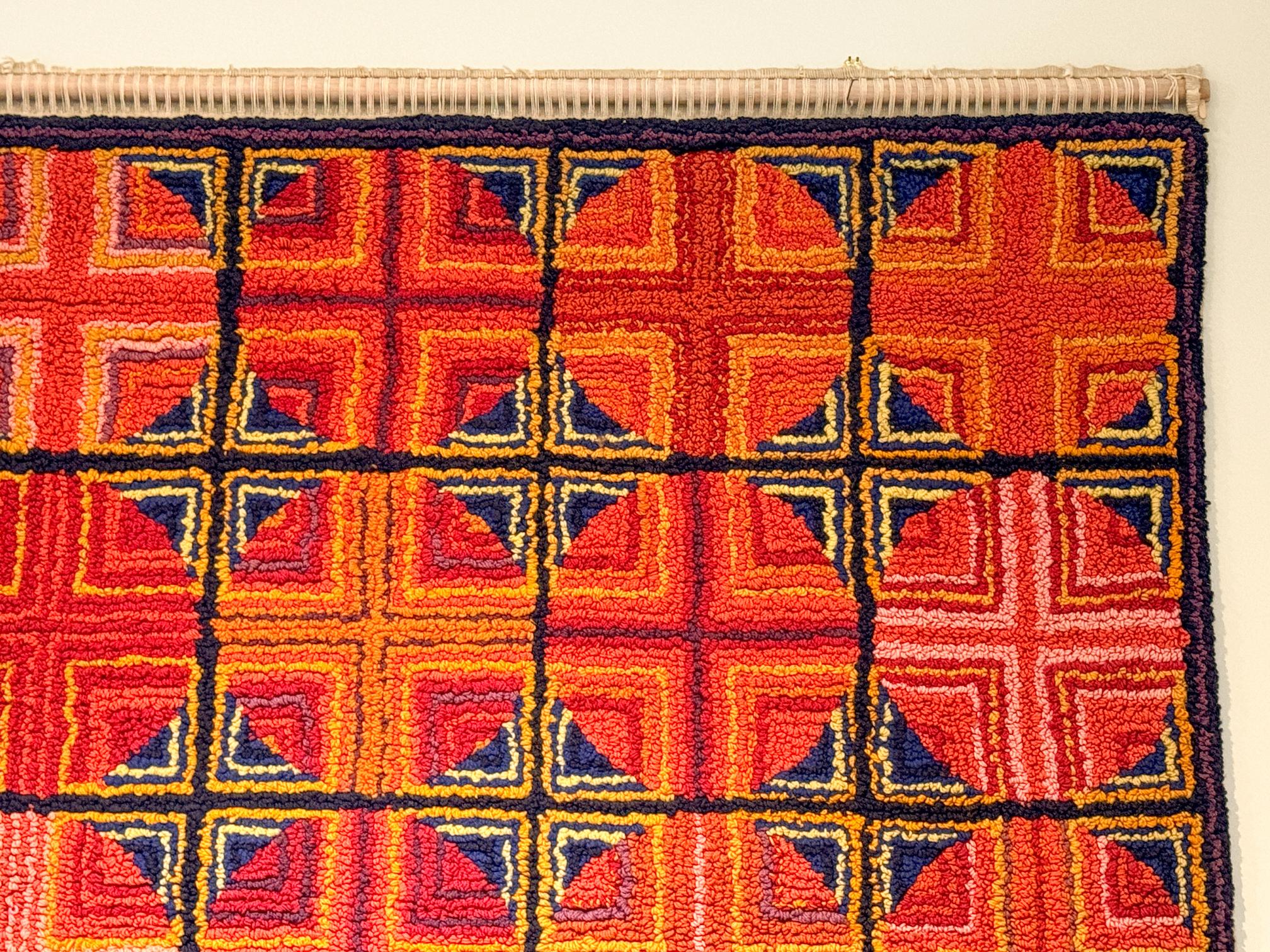 Wandbehang von Bruce Duderstadt, 1970er Jahre (Wolle) im Angebot