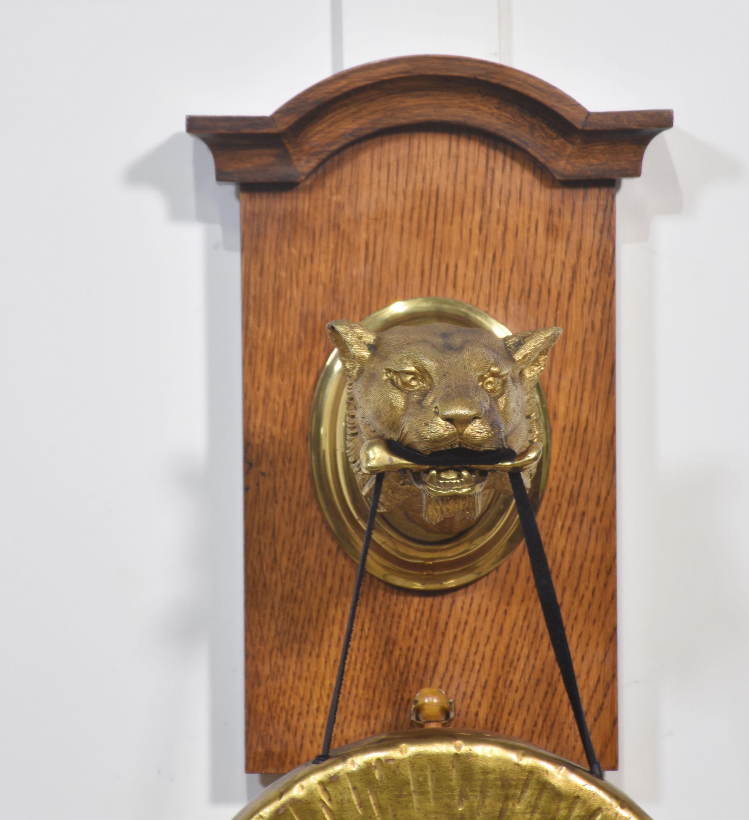 British Wall hanging dinner gong For Sale