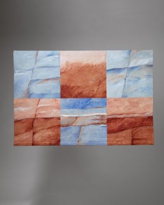 Polychrome Wall Hanging ‘Fragment’ Designed by Anita Ullerstam, Sweden, 1991