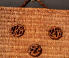 Wall Hanging Indian Weaved Bag Native American Decoration