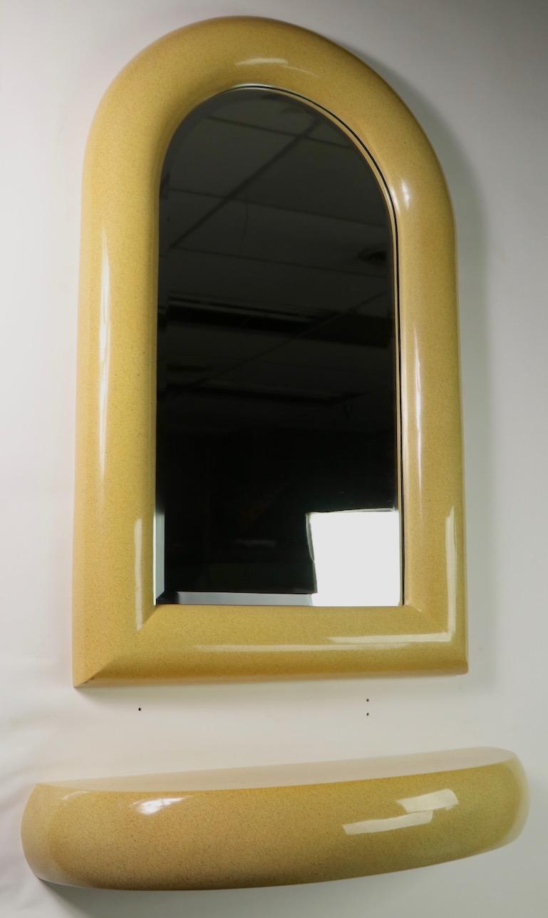 wall mirrors with shelves