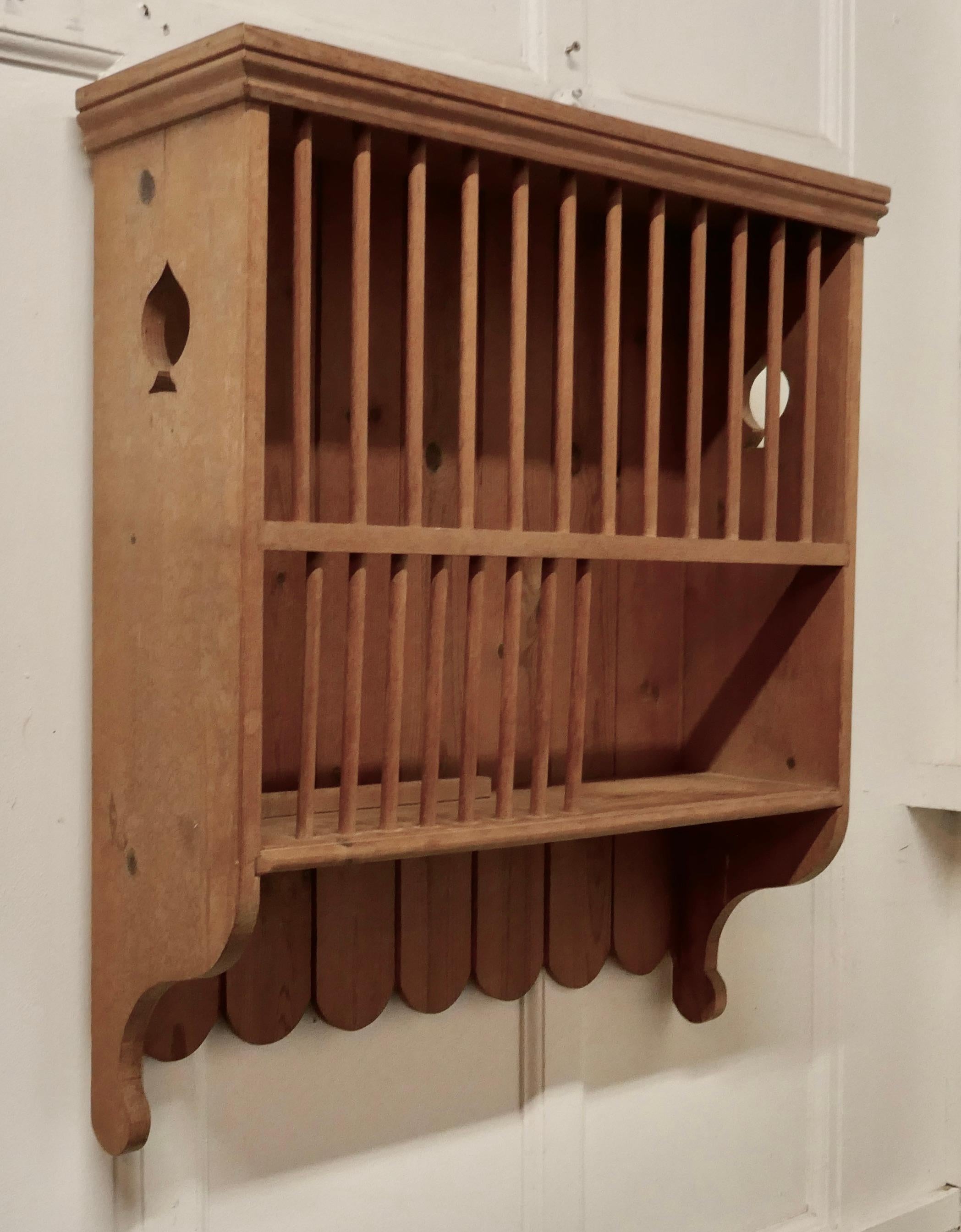 antique plate rack