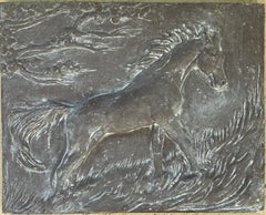 Wall Hanging Sculpture of a Horse