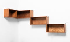Wall Hanging Shelving Unit, France, circa 1940