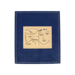 Wall Hanging Tapestry 'Le Visage de la Paix' by Pablo Picasso