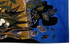 Tapisserie murale suspendue « The Bird And Its Nest » (L'oiseau et son nid) d'Andre Minaux, Paris, vers 1965