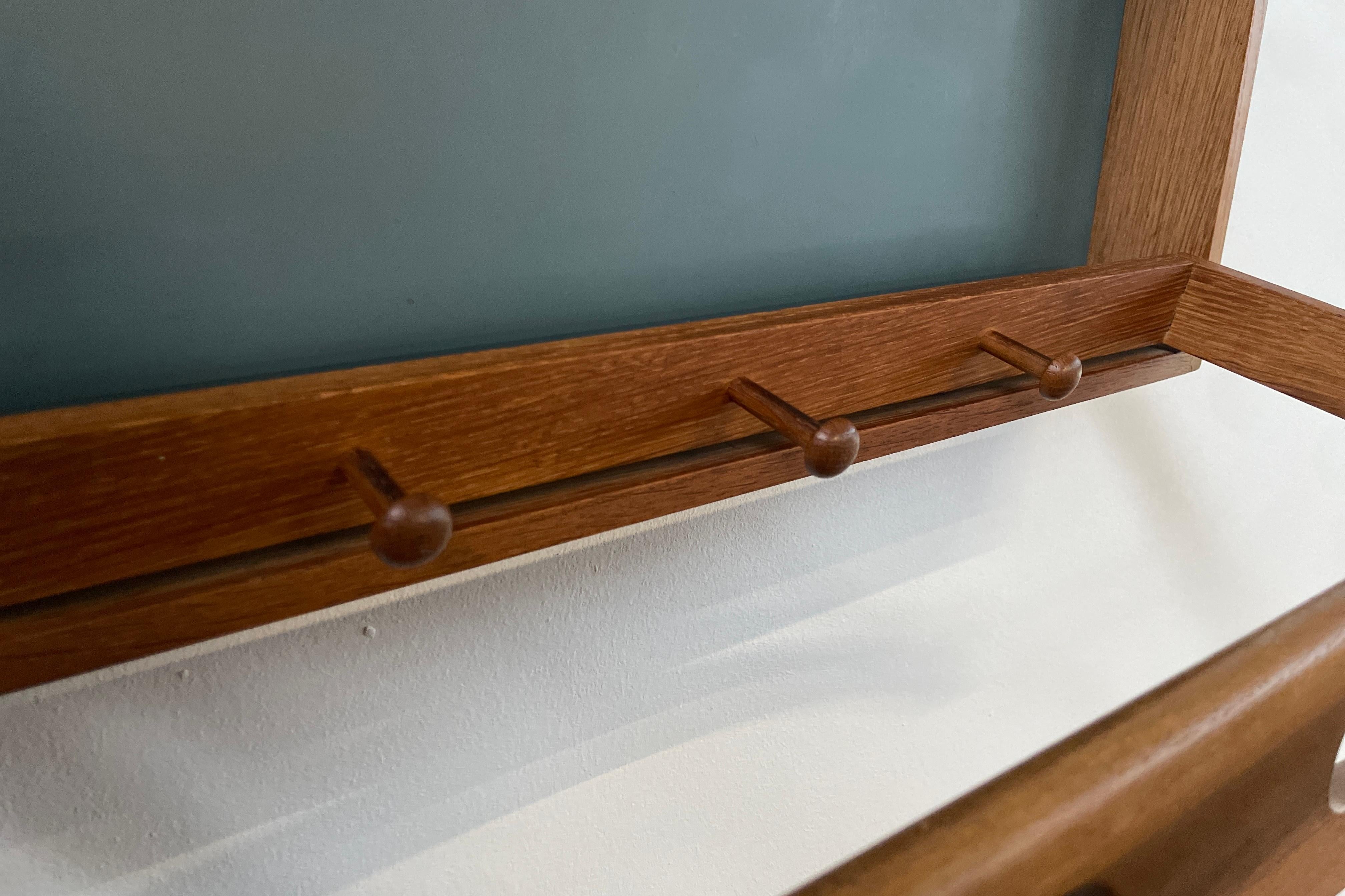 Wall hanging valet by Adam Hoff and Poul Østergaard for VIRUM Møbelsnedkeri, DK 2