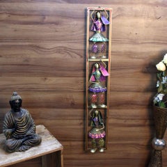 Wall Hanging Vertical Doll In Frame- 1451