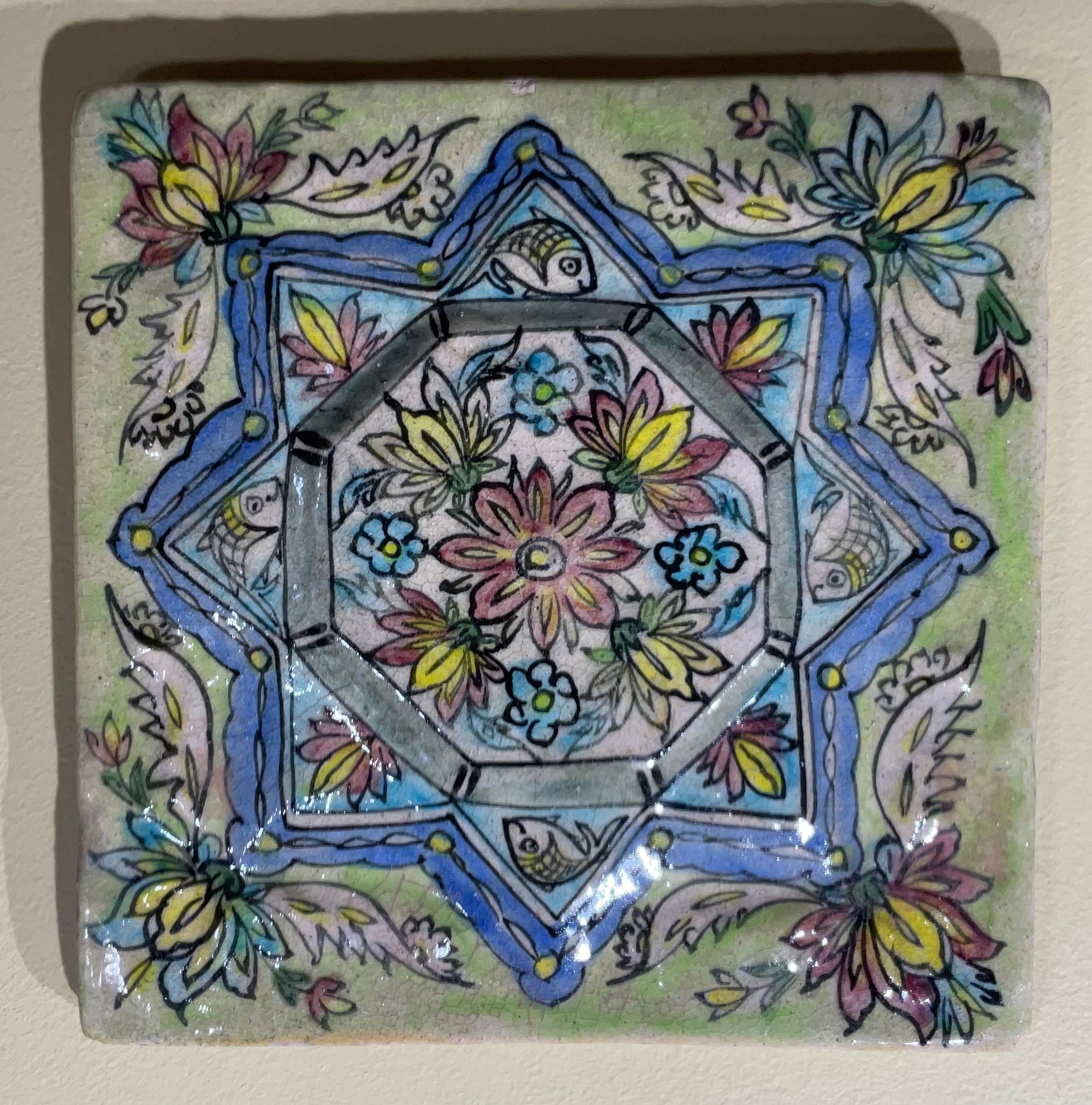antique persian tiles