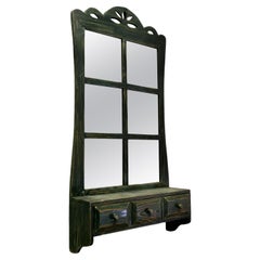 Espejo de ventana colgante con cajones, guardarropa o cuarto de baño