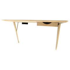 Wall-Hung Desk in Danish Design of Oak Made by the Carpentry Farm