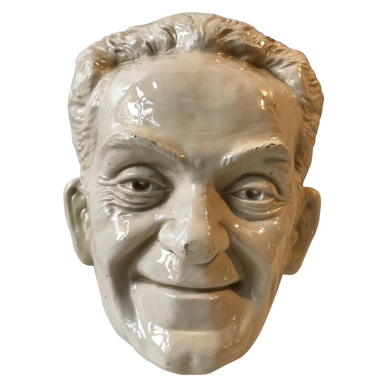 Wall Hung Face Mask of Richard Nixon, 1970s For Sale at 1stDibs