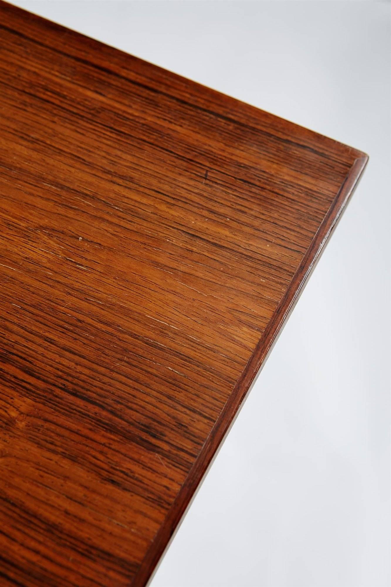 Mid-20th Century Wall Hung Table Designed by Helge Vestergaard Jensen, Denmark, 1950s For Sale