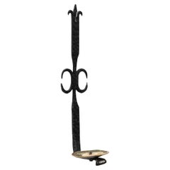 Wall Iron Candle Holder, circa 1950
