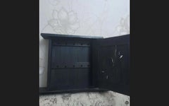 Wall Key Holder Made of Bog Oak