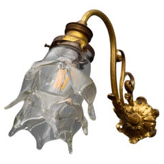 Wall lamp / appliqué made of gilded bronze