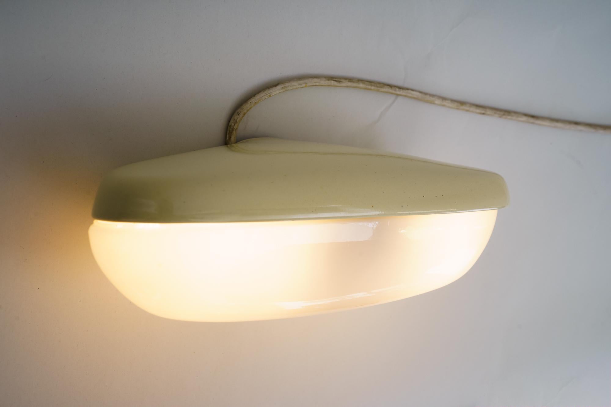 Wall Lamp Around, 1950s For Sale 2