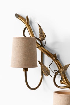 Wall Lamp Attributed to Hans Bergström Probably Produced by Ateljé Lyktan