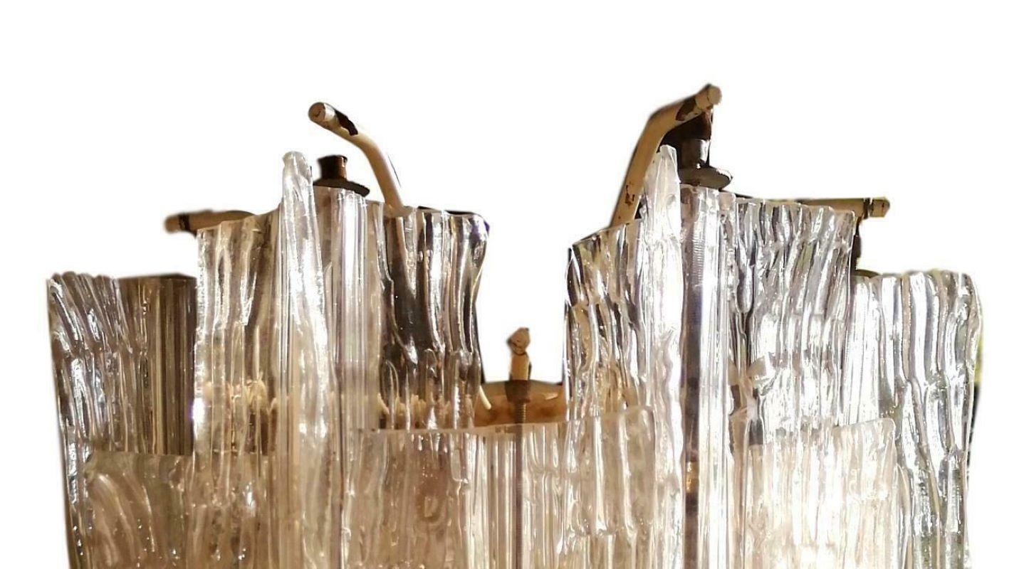 Wall Lamp Bark Glass Design Toni Zuccheri for Venini, 1968 For Sale 3