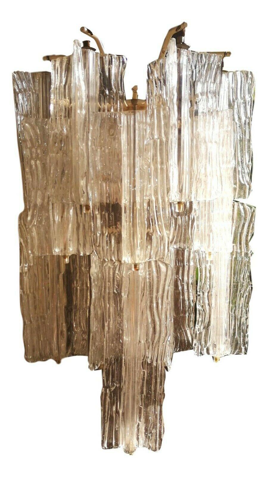Wall Lamp Bark Glass Design Toni Zuccheri for Venini, 1968 For Sale 5