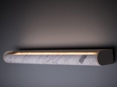 Marble Wall Lamp, Block Round Wall