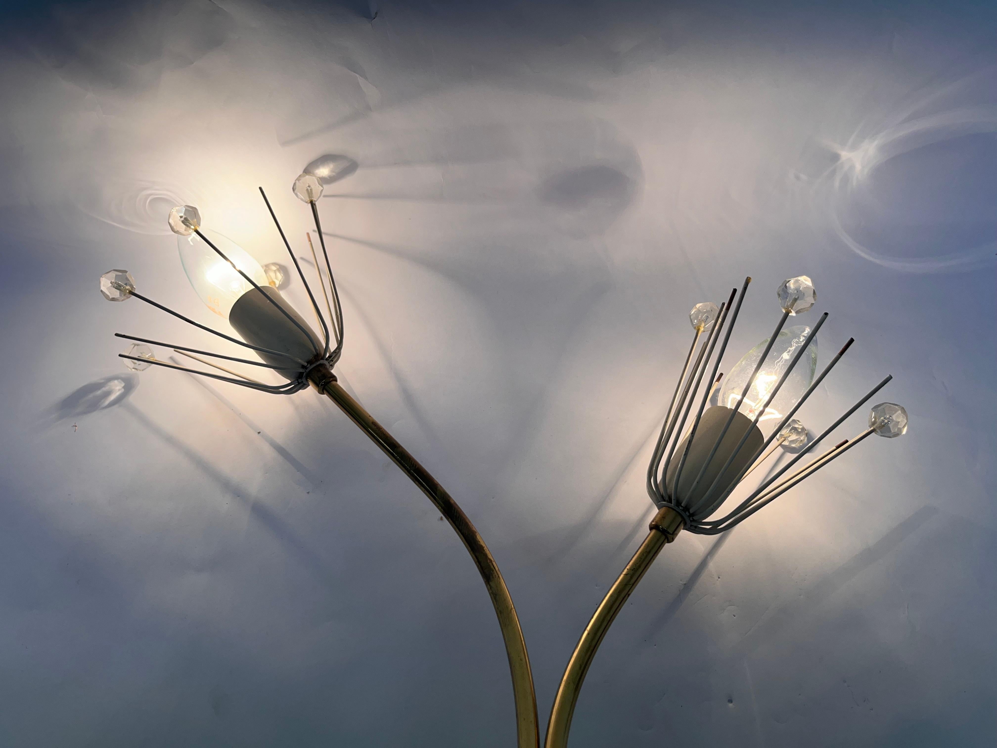 Mid-Century moderno Lampada da parete di Emil Stejnar per Rupert Nikoll, anni '50 in vendita