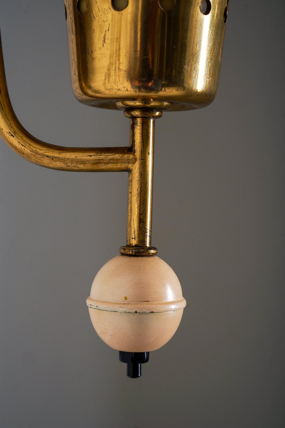 Lámpara de pared de Erik Tidstrand para Nordiska Kompaniet (NK), Suecia, años 50 Escandinavo moderno en venta