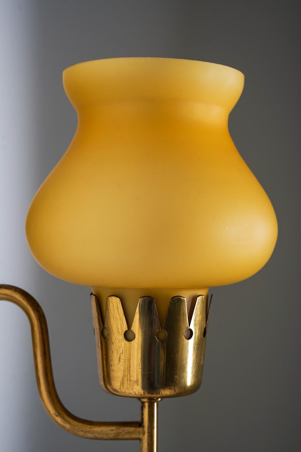 Lámpara de pared de Erik Tidstrand para Nordiska Kompaniet (NK), Suecia, años 50 Sueco en venta