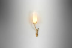 Wall Lamp by Félix Agostini (Attr.) for Maison Arlus, France ca 1960s
