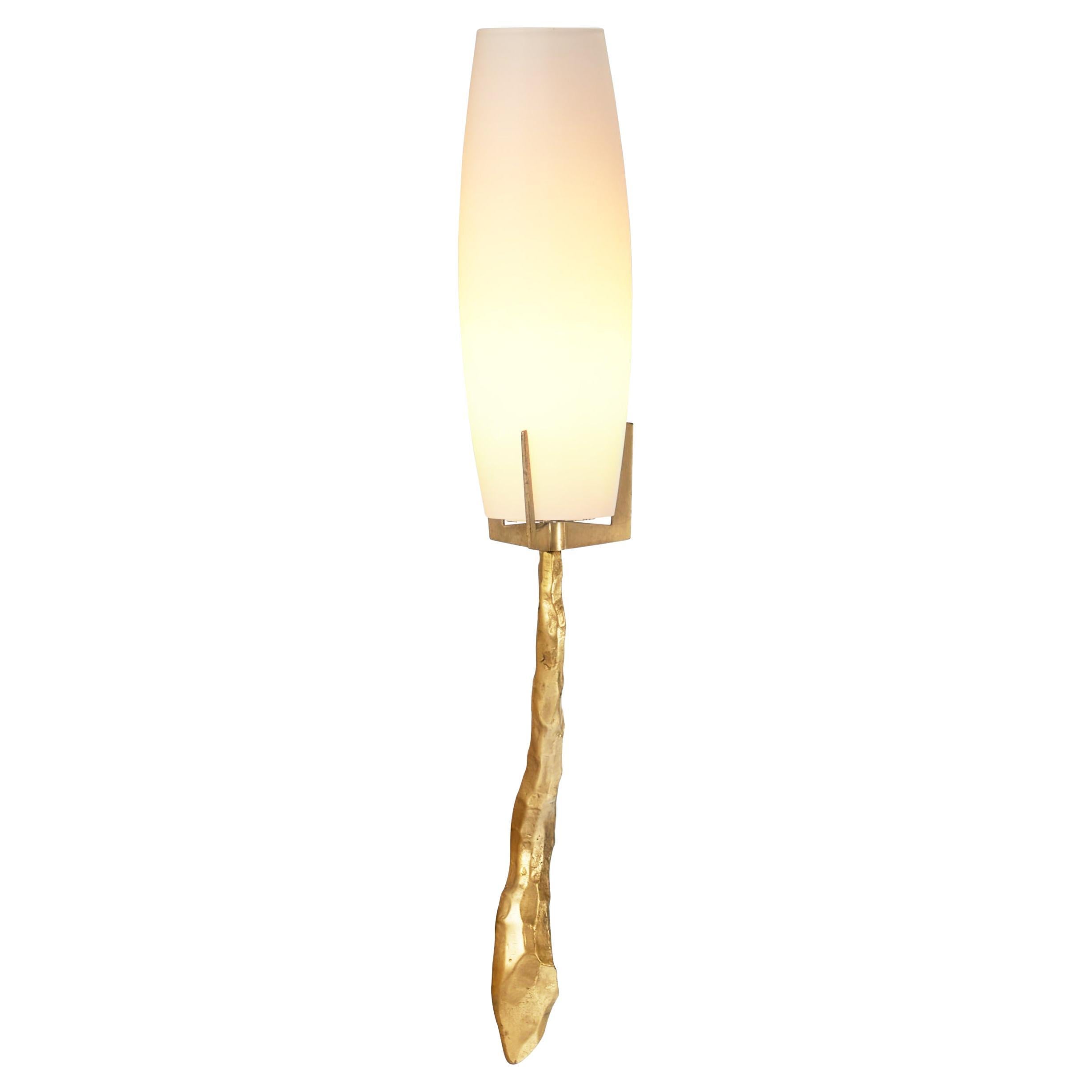 Wandleuchte von Félix Agostini (Attr.) für Maison Arlus, Frankreich ca 1960s im Angebot
