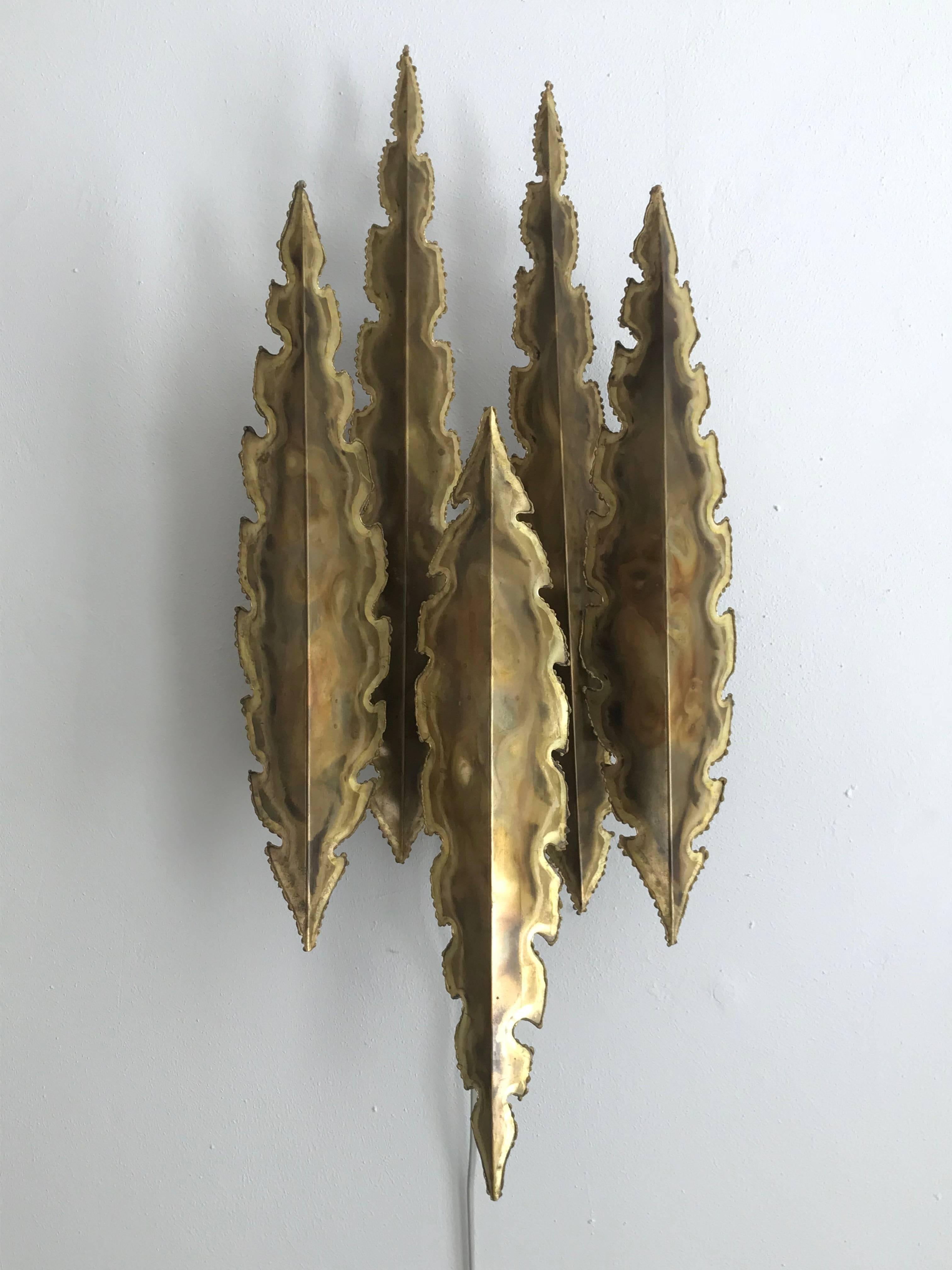 Late 20th Century Wall Lamp by Holm Sørensen & Co, 1970s, Denmark For Sale