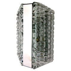 Wall Lamp by Kaiser Leuchten, Frosted Glass, Germany, 1960 Wall Lamp by Kaiser Leuchten, Frosted Glass, Germany, 1960