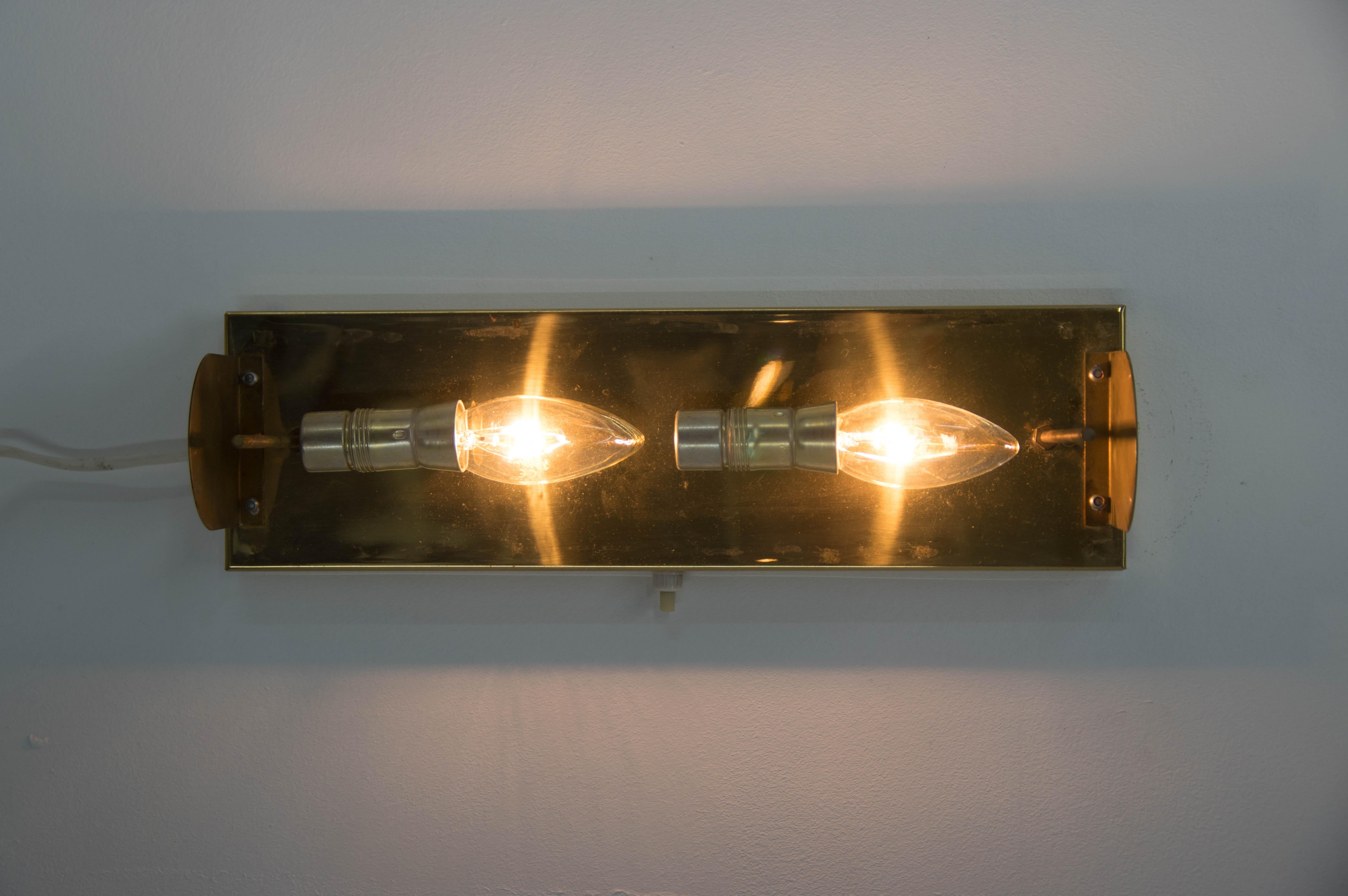 Wall Lamp by Kalmar, 1950s For Sale 3