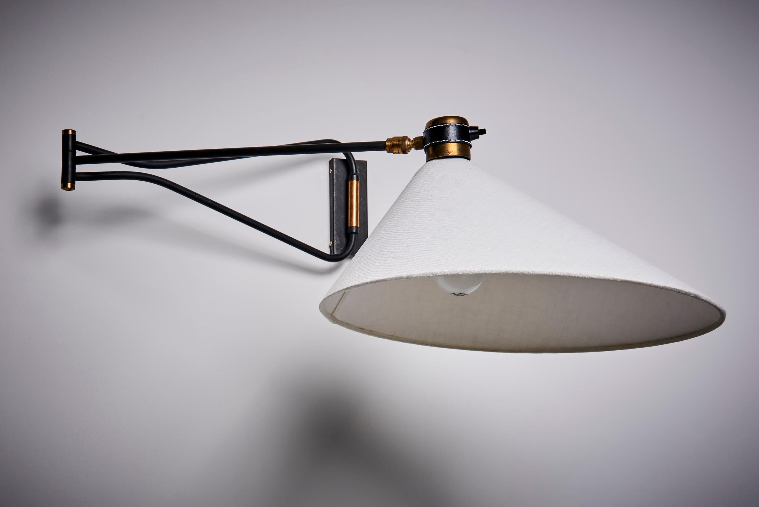 Mid-20th Century Wall lamp by Maison Arlus, France 1950s