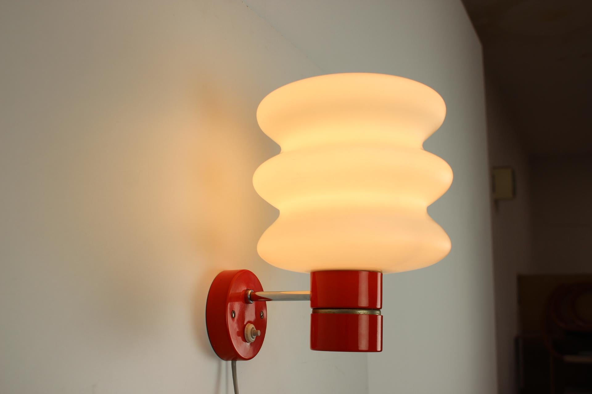 Wall Lamp by Napako, 1970s For Sale 3