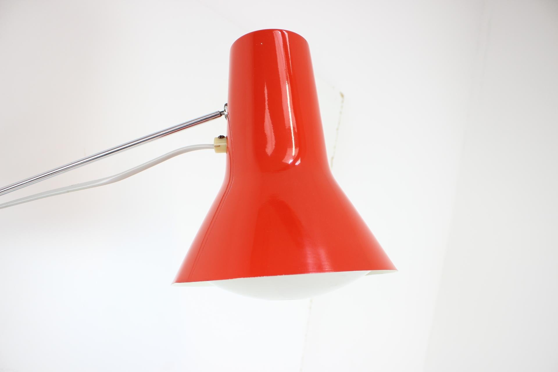 Mid-Century Modern Wall Lamp by Napako, 1970s For Sale