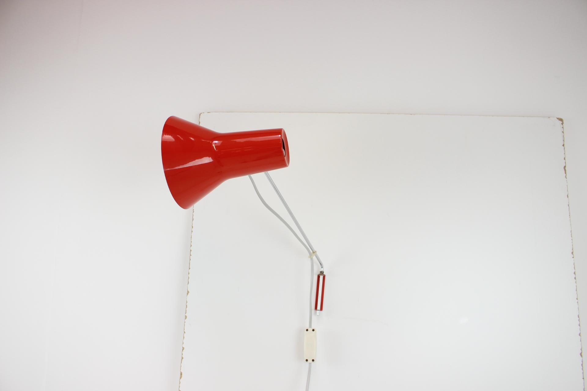 Late 20th Century Wall Lamp by Napako, 1970s For Sale