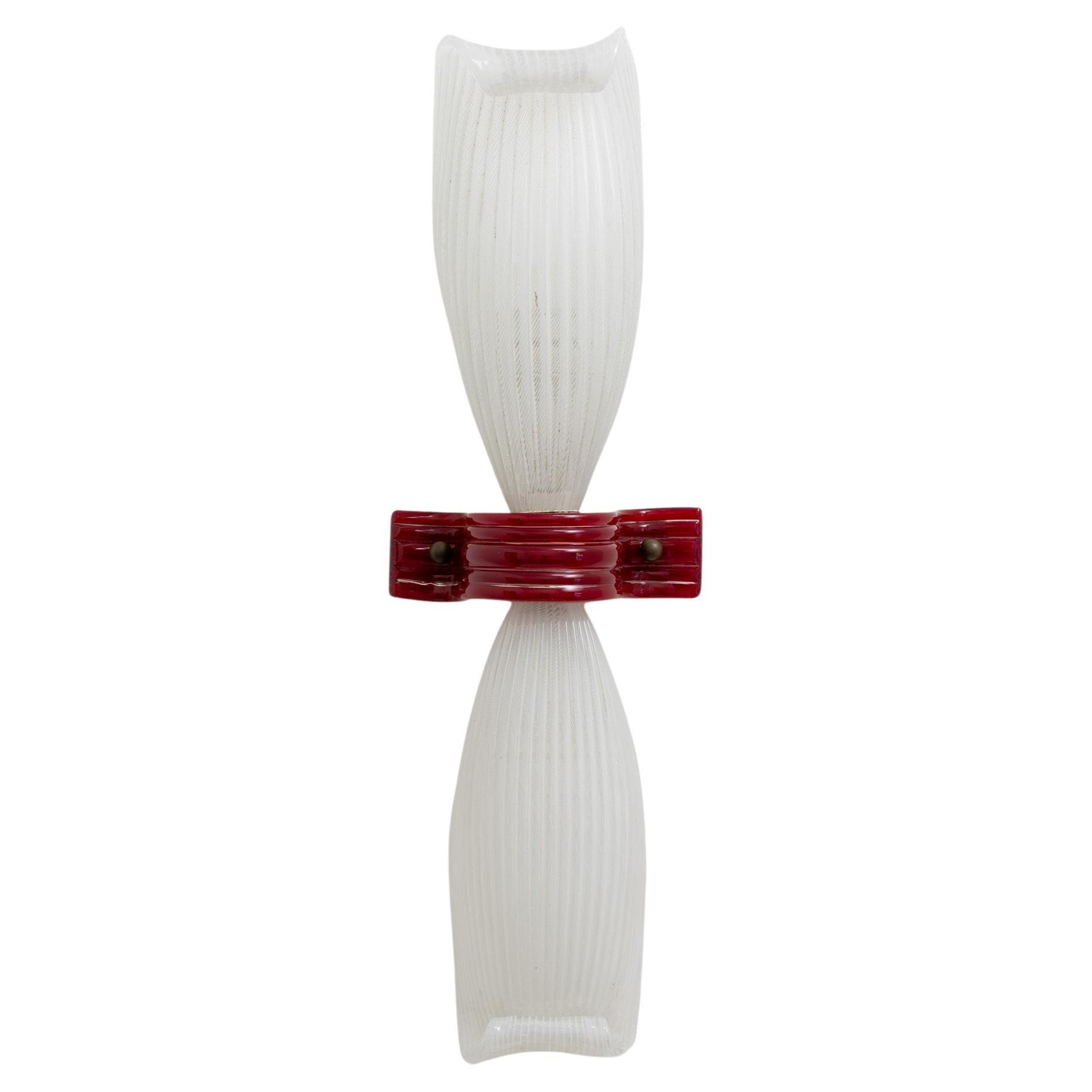 Lámpara de pared de Paolo Venini, hacia 1955