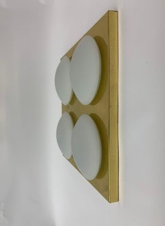 Lampe murale de Rolf Krger pour Heinz Neuhaus Leuchten, 1970