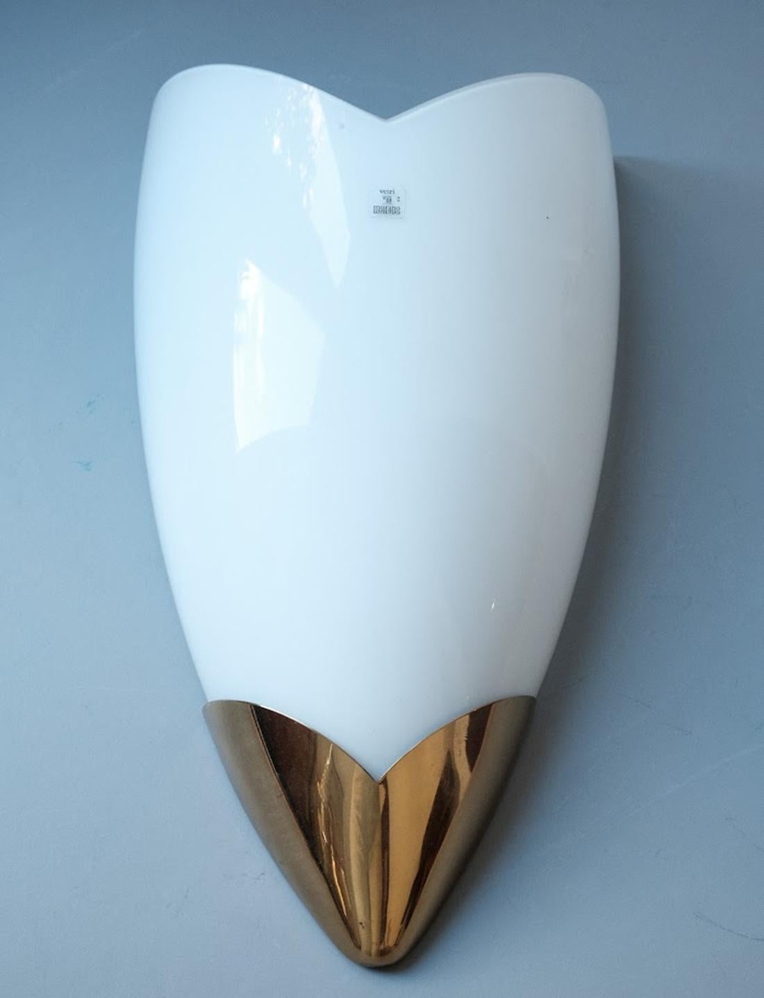 Art Deco Wall Lamp by Tronconi - Milano Italy 1970s