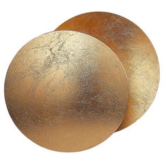 Lampada da parete Catellani & Smith Lederam L 17 cm - Oro/Oro