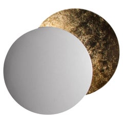 Lampada da parete Catellani & Smith Lederam L 17 cm - Whiting/Oro