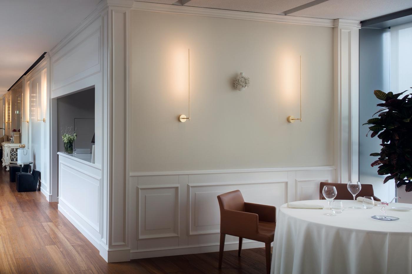 Metallo Lampada da parete Catellani & Smith Light Stick - Nero in vendita