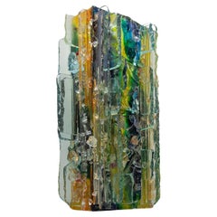 Wall Lamp "Chartres" Multicolored Sconce by Willem van Oyen for RAAK