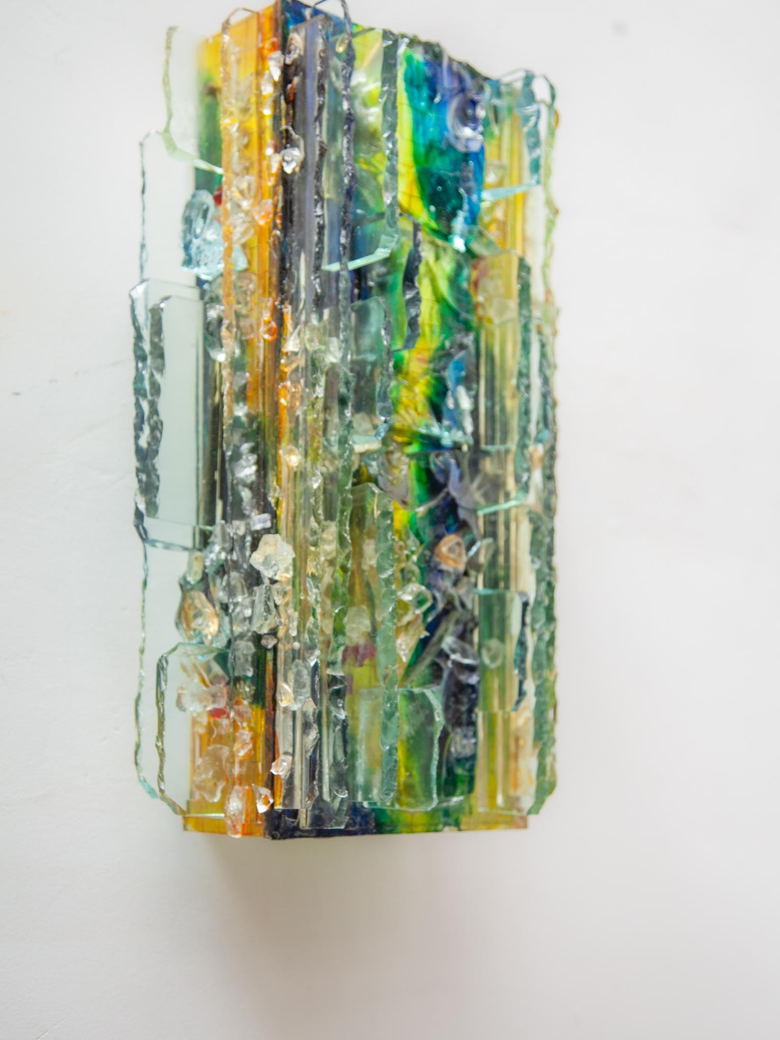 Art Glass Wall Lamp 