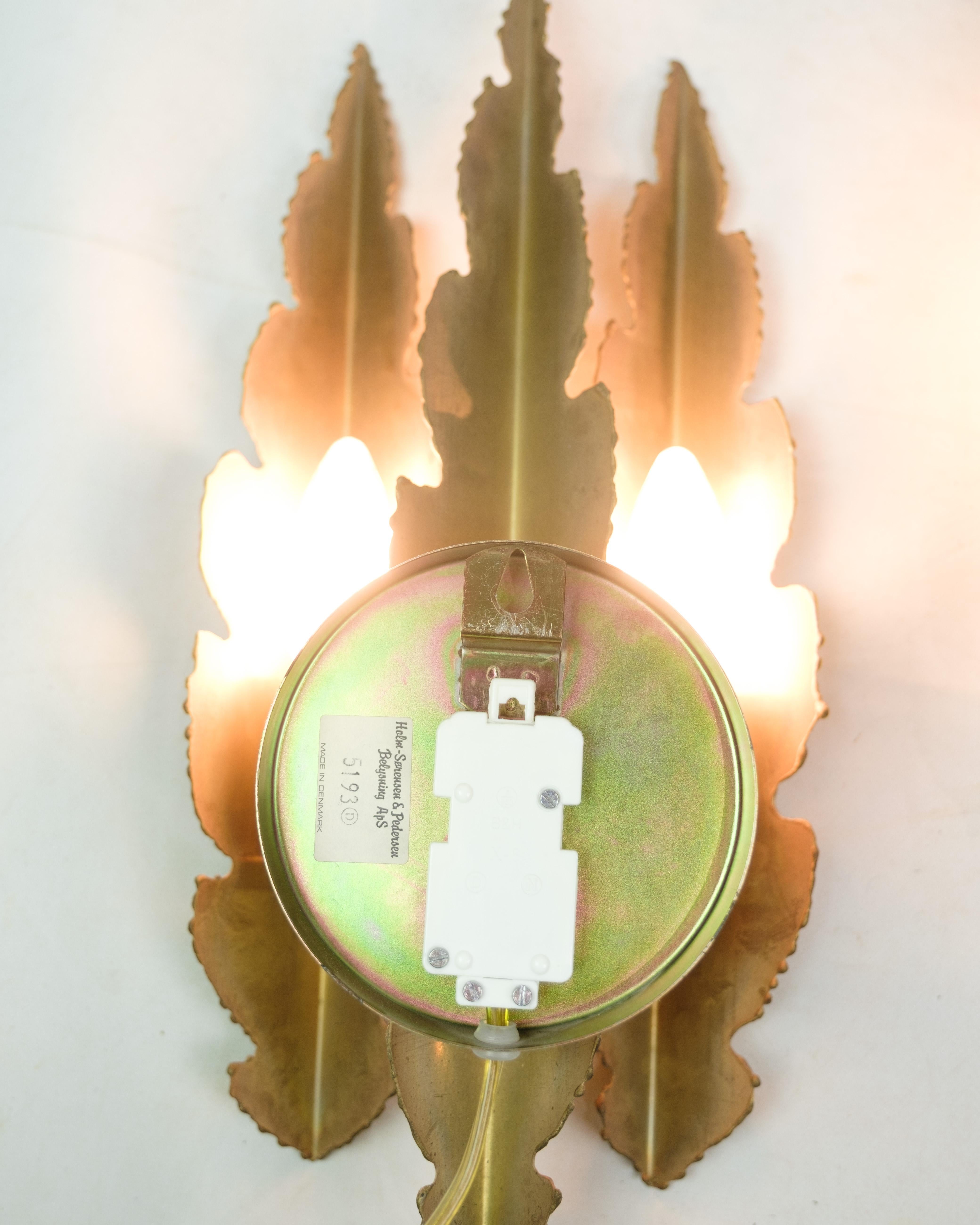 Wall Lamp In Brass, Model 5193, Designed By Svend Aage Holm Sørensen From 1960s For Sale 2