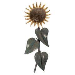 Wall Lamp in the Shape of a Sunflower, 1960 