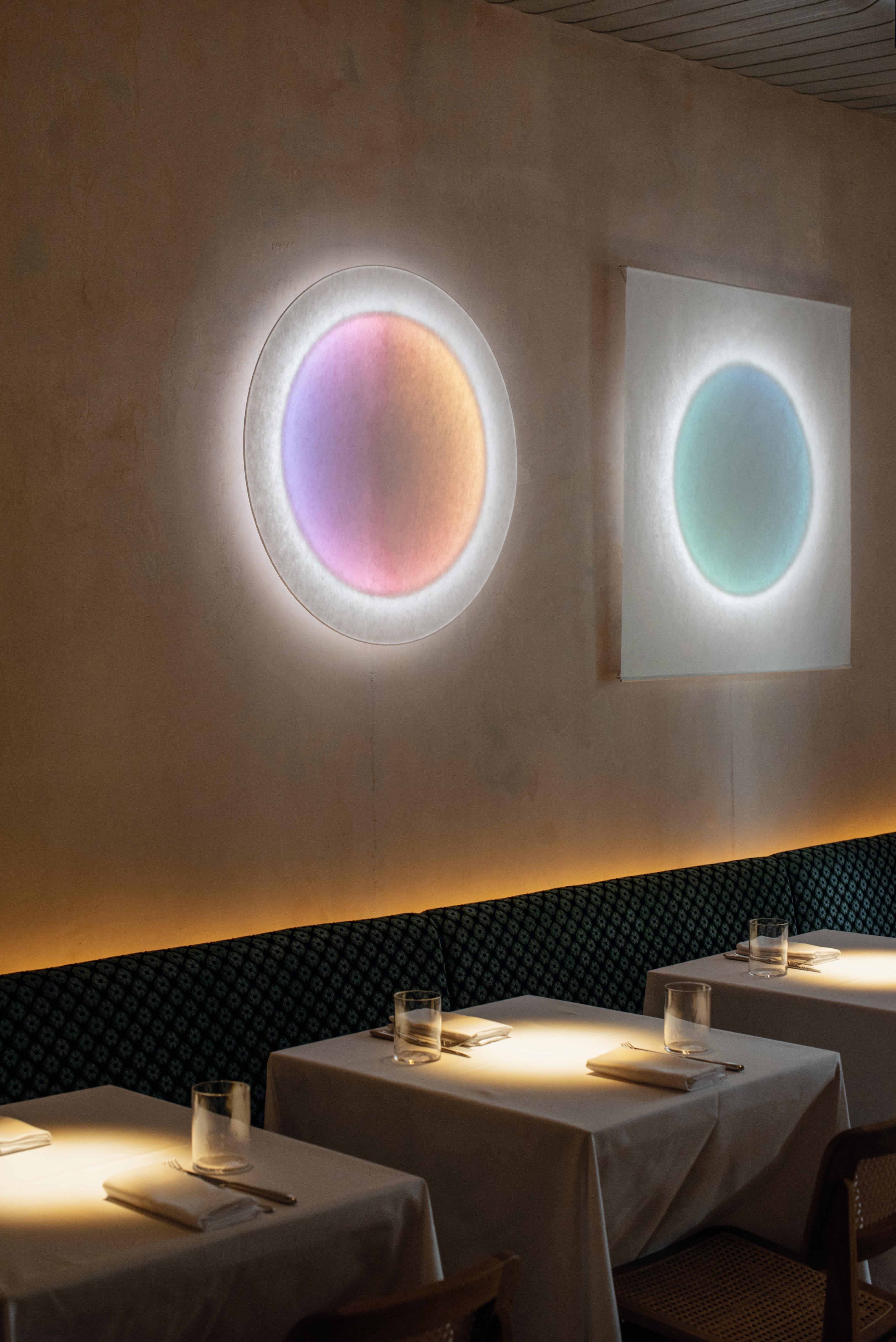 Wall lamp Ingo Maurer MoodMoon Square 105×105 cm - 41.3 × 41.3 inch en venta 1